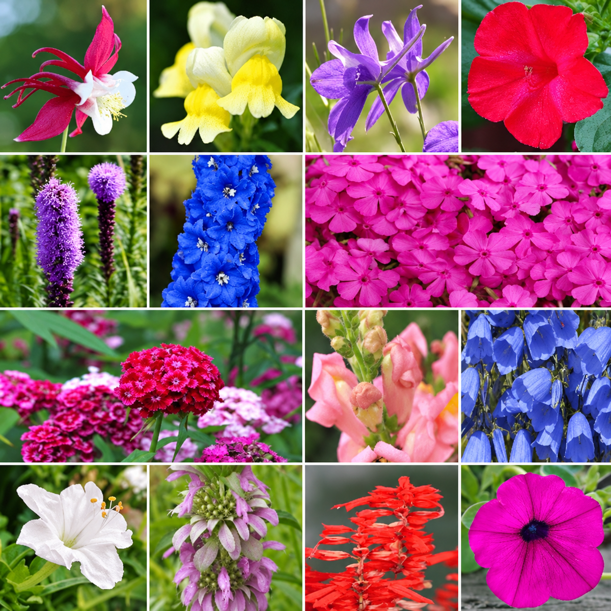 Hummingbird Flower Seed Mixture