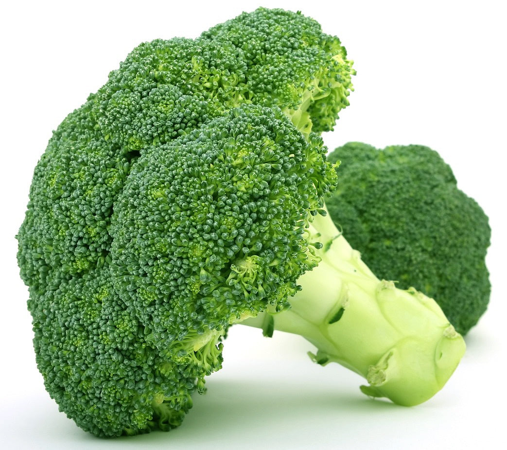 Waltham broccoli with large green heads