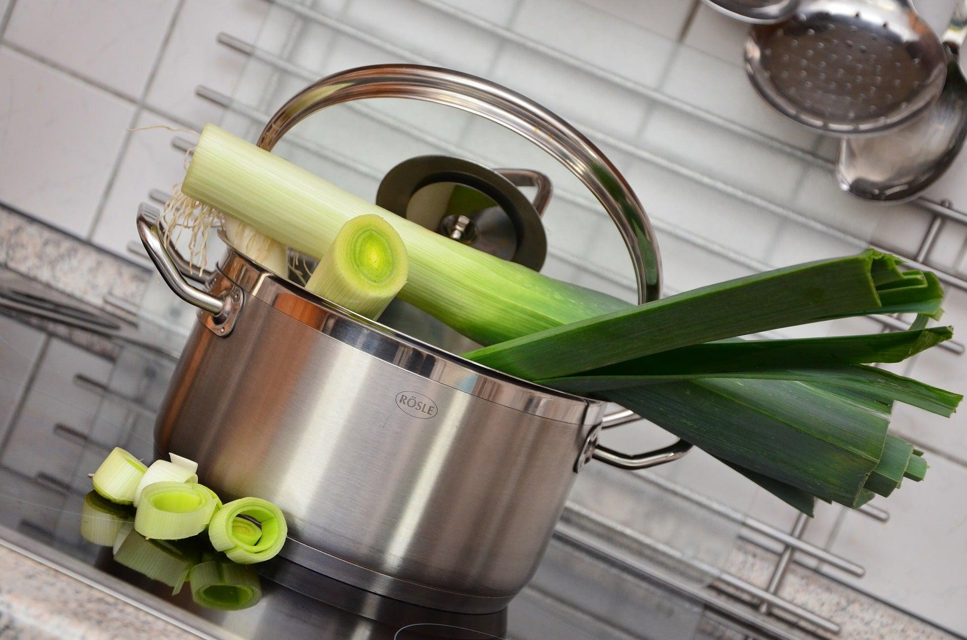 Large American Flag Leek - Cheap Seeds, LLC